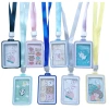 Cute cartoon pendant, easy-pull buckle, ID card holder, tag rope, hanging rope, card holder Application Scenario